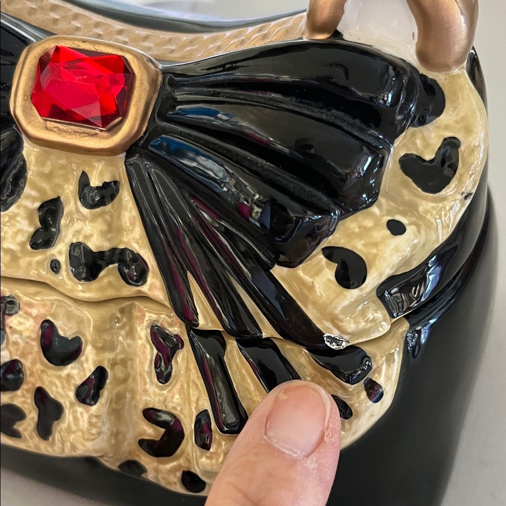 David’s Cookies ceramic purse, cookie jar - Picture 9 of 9